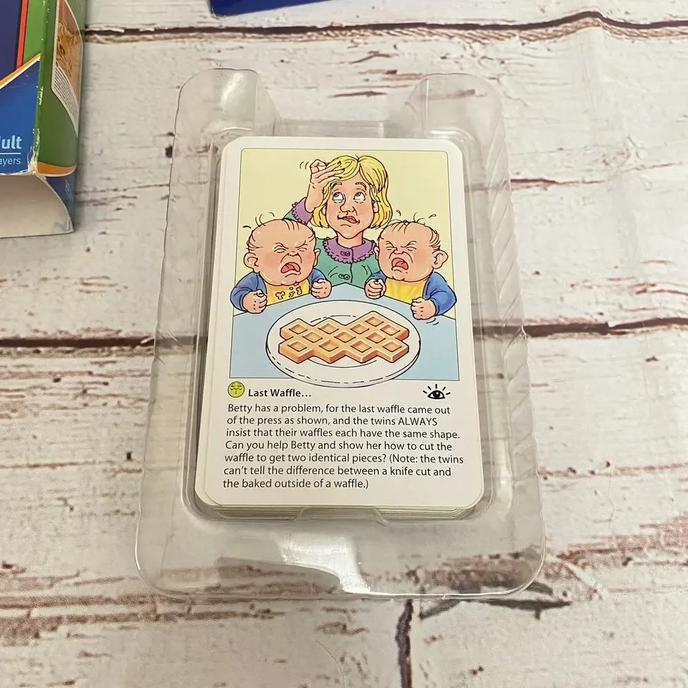 THINKFUN Visual Brainstorms The Smart Thinking Game 100 Puzzle Cards